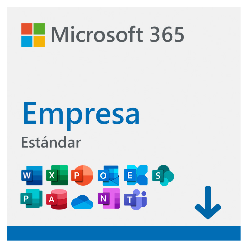 Licencia de Microsoft 365 Empresa Estándar ESD 1 Año